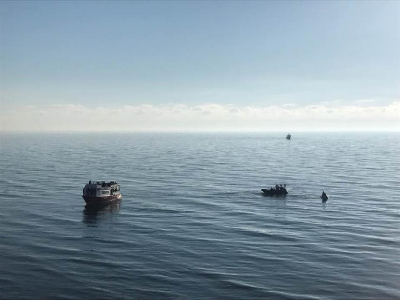 Un vapor s-a scufundat în Grecia. 13 membri ai echipajului sunt căutați de paza de coastă