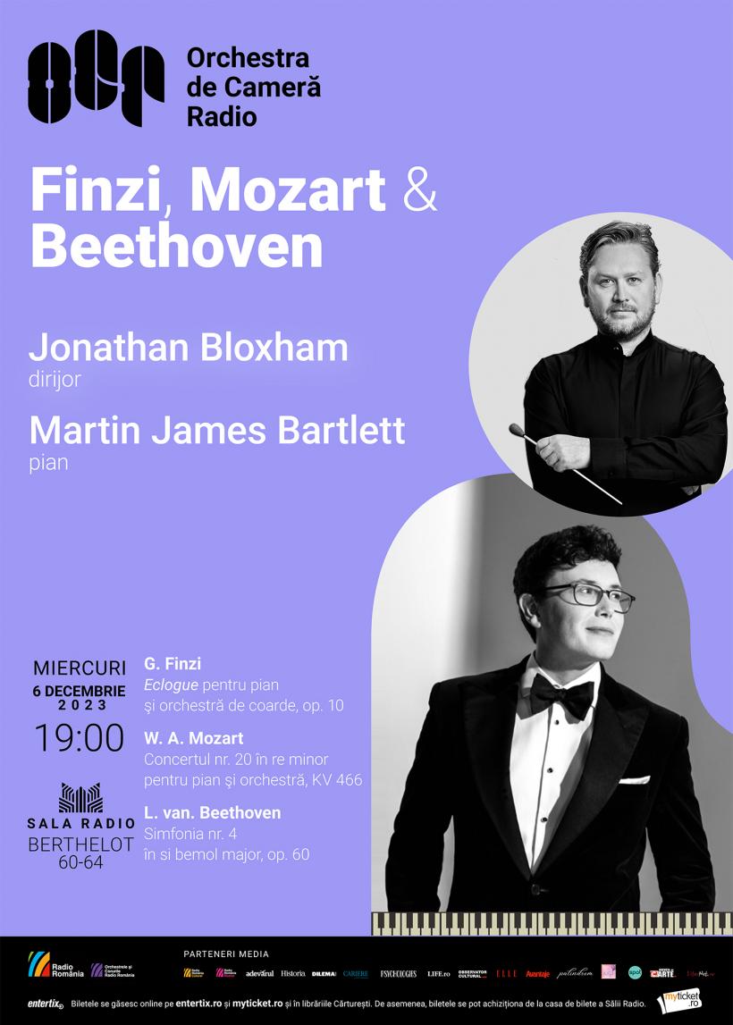 A cântat pentru Majestatea Sa Regina Elisabeta a II-a și sosește la Sala Radio:  pianistul britanic MARTIN JAMES BARTLETT 18872282