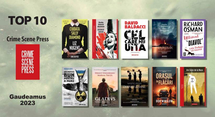 Topul Crime Scene Press la Gaudeamus 2023: romanul Reykjavík, care poartă semnătura premierului Islandei, în preferințele cititorilor români 18872101