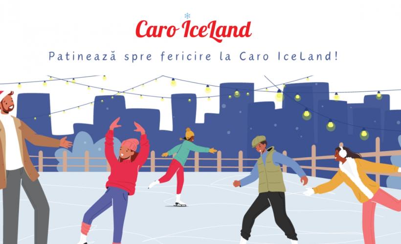 CARO ICELAND, patinoar în aer liber în nordul Capitalei