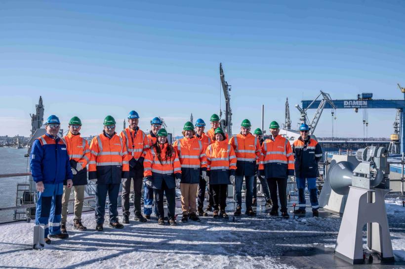 Linie robotizată pentru fabricația micro-panourilor, inaugurată la Şantierul Naval Damen Galaţi   18872472