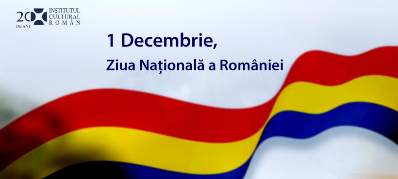 Peste 30 de evenimente organizate de Institutul Cultural Român cu ocazia Zilei Naționale a României