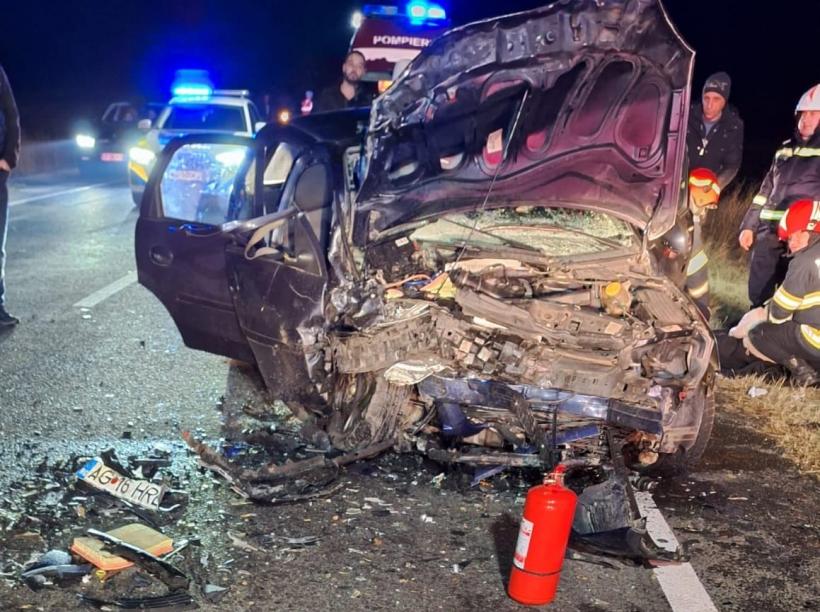 Accident grav pe o șosea din Olt. Au fost implicate 4 autoturisme. A fost activat planul roșu de intervenție 18872962