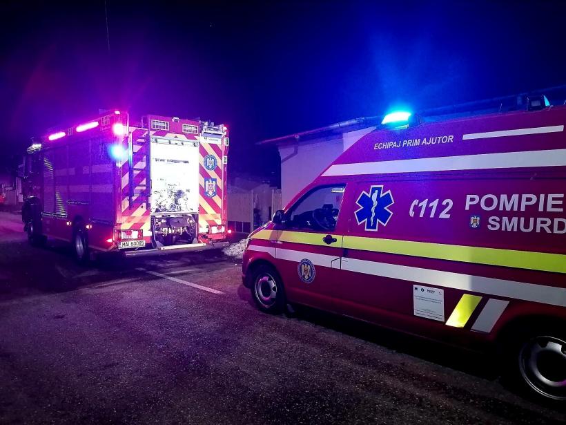Trei persoane au suferit arsuri în urma unei explozii ce s-a produs într-o gospodărie din Giurgiu 18872970