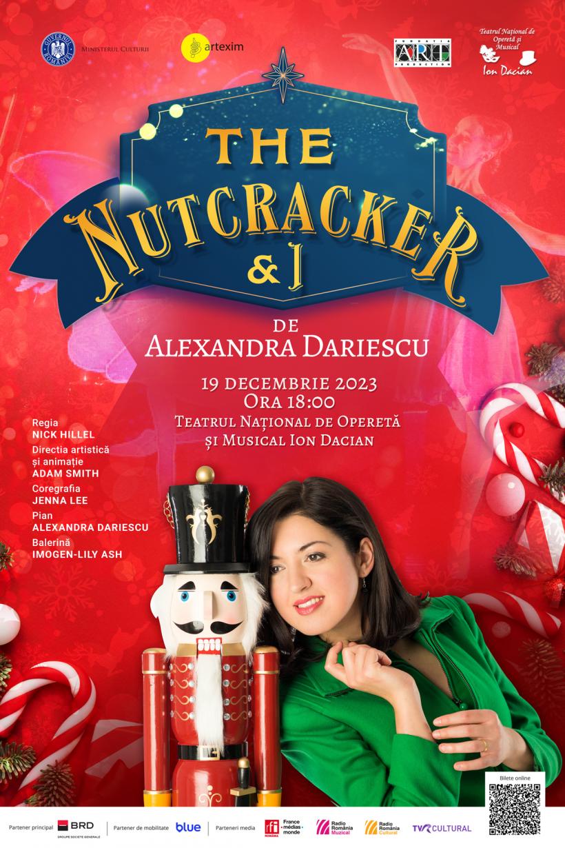 O fuziune magică a muzicii, dansului și artei digitale: în premieră în România, spectacolul "The Nutcracker and I" de Alexandra Dariescu 18873393