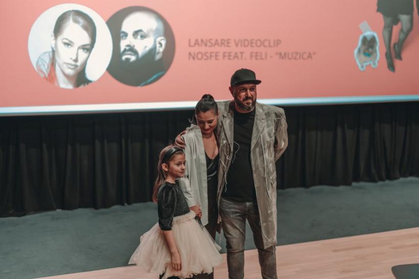 Imagini din filmul VISUL în noul videoclip Feli feat. Nosfe: „Muzica”!  Artiști din România, prezenți la o proiecție specială dedicată lui Nosfe 18873521