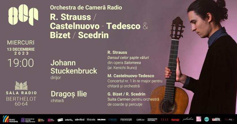 Din Statele Unite la București: chitaristul DRAGOȘ ILIE, laureat cu peste 40 de premii internaționale,  invitat la Sala Radio 18873705