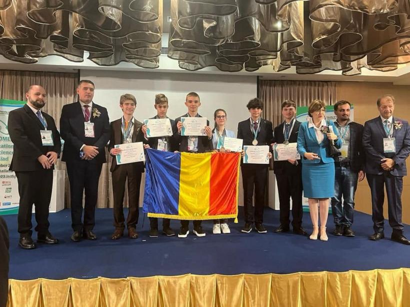 Elevii români, patru medalii de argint și două de bronz la Olimpiada de Științe pentru Juniori