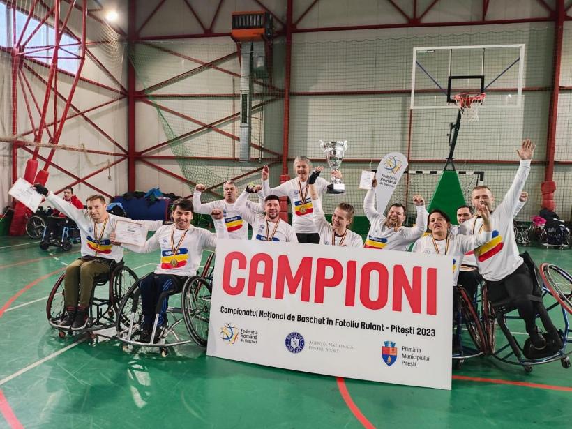 Performanță uriașă: trofeul Campionatului Național de Baschet în Fotoliu Rulant merge la Brașov 