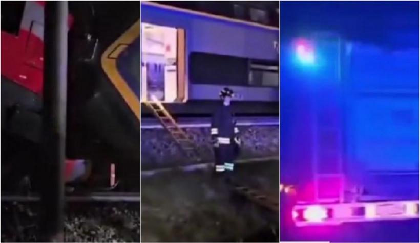 Două trenuri cu sute de pasageri la bord s-au ciocnit în Italia