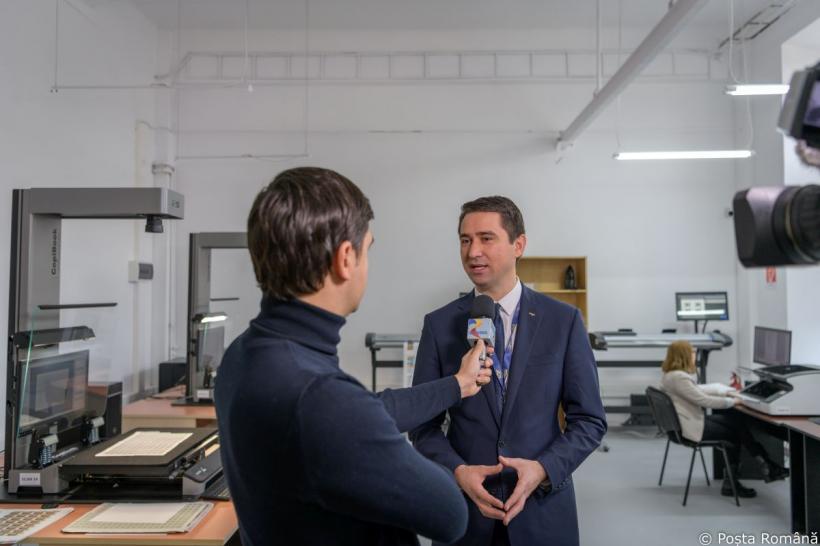 Un nou pas spre digitalizarea Poștei Române: achiziția liniei de scanare și arhivare electronică de la Fabrica de Timbre 18875123