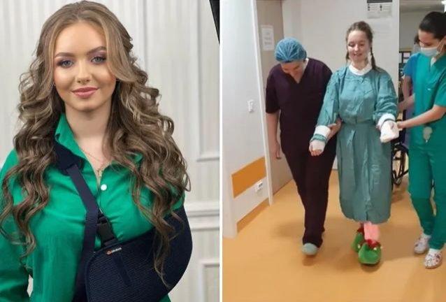 Alexia, fetița cu mâinile amputate, zâmbește din nou, la un an de la tragicul accident. Iată mesajul artistei: Acum sunt mai puternică  18875387