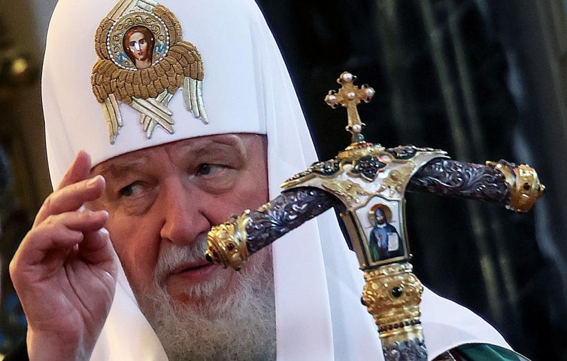 Patriarhul Kirill, liderul Bisericii Ortodoxe Ruse, pus pe lista persoanelor date în urmărire de Ucraina