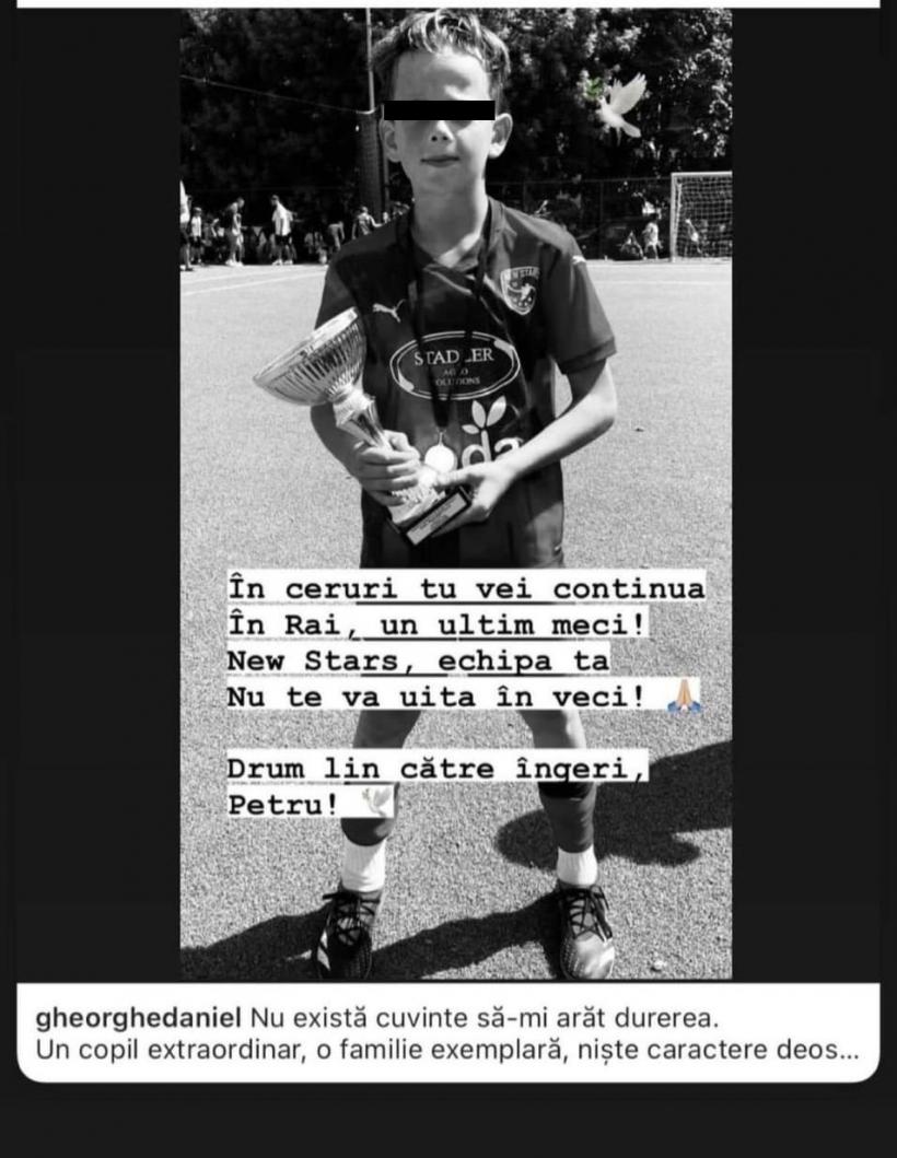 CSA Steaua și Școala Sportivă New Stars, în doliu: Copilul carbonizat în incendiul din Prahova era membru al clubului  18877039