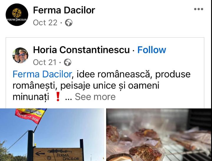 Șeful Protecției Consumatorilor, Horia Constantinescu, laude și promovare pentru Ferma Dacilor, unde cel puțin 6 oameni au ars de vii: Sunt prieten cu proprietarul de aproape 31 de ani