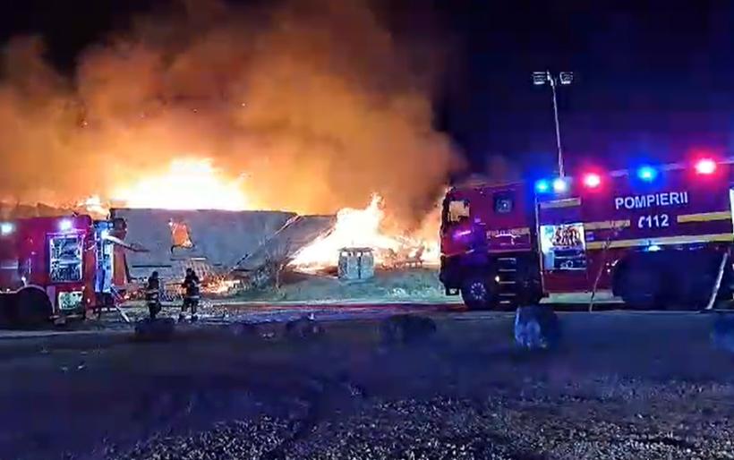 Căutări disperate la pensiunea Ferma Dacilor: 6 persoane care petreceau Crăciunul la Tohani sunt dispărute în clădirile incendiate  18876915