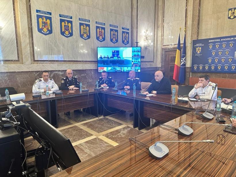 Ședință la MAI după incendiul din Prahova: Șeful DSU a cerut toleranță zero