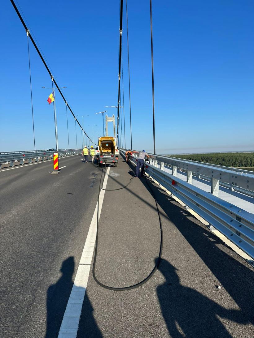 Lucrările de reparație pe Podul dintre Ruse și Giurgiu au fost finalizate