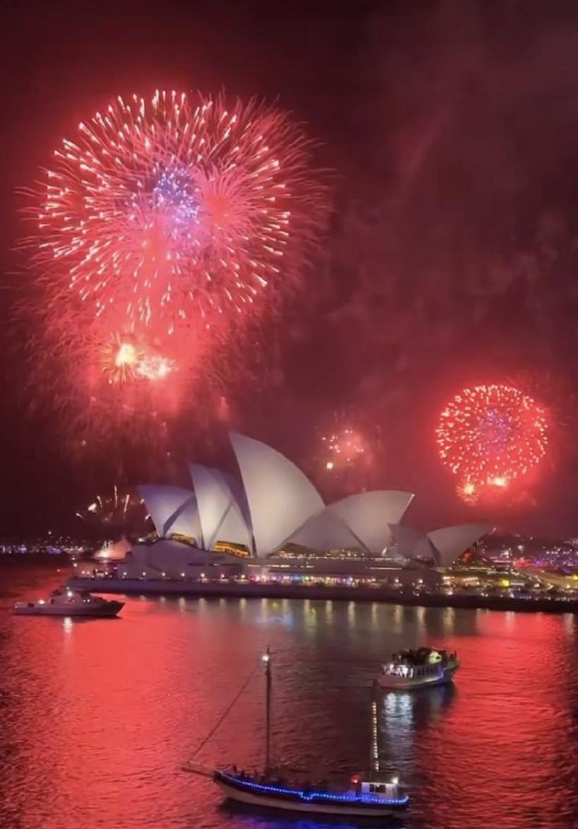 Australienii au intrat în 2024 cu un foc de artificii impresionant la Sydney