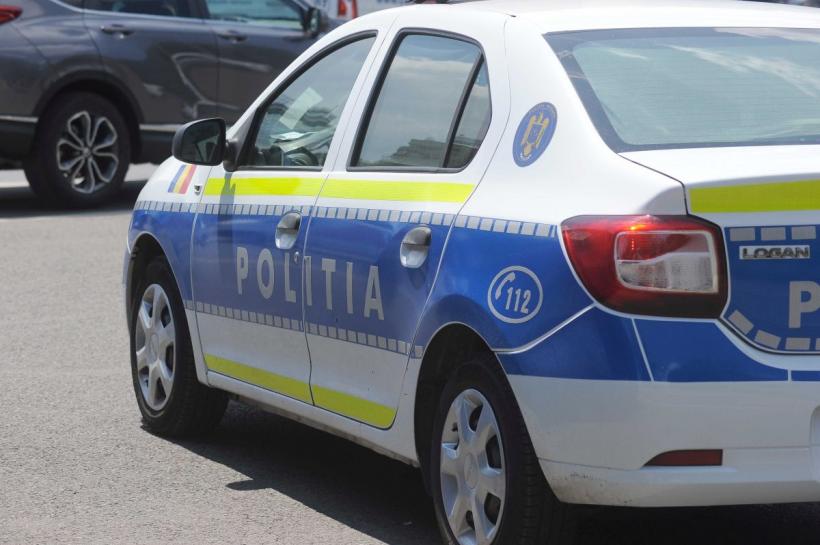 O autospecială de Poliție din Constanța a lovit un pieton