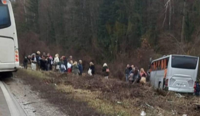 Autobuz românesc, implicat într-un accident cu zece victime, la Ruse, în Bulgaria