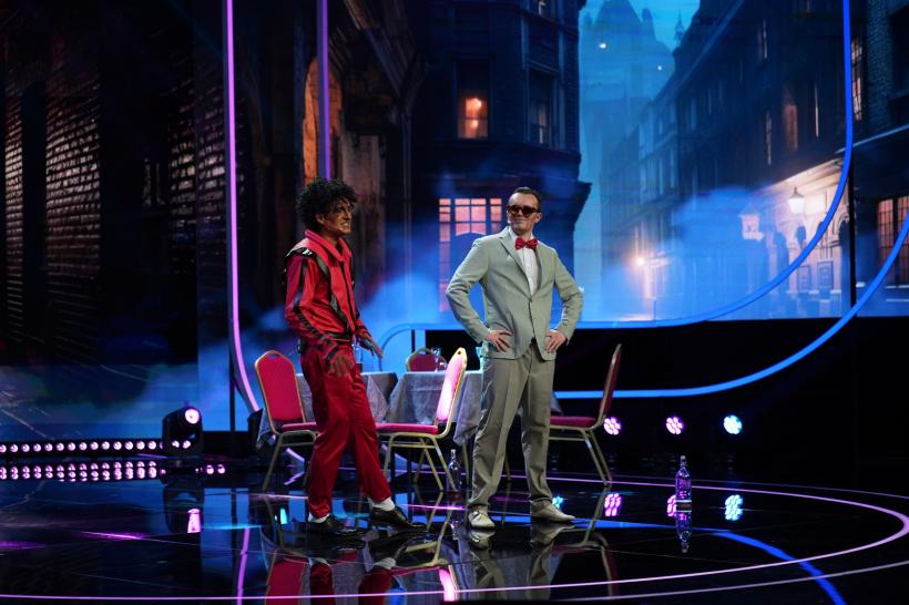 Michael Jackson și Gică Petrescu, duet de zile mari pe scena iUmor, în ediția specială difuzată duminică, ora 20.00, la Antena 1. „Uite așa aș vrea să mor” versus „Thriller”