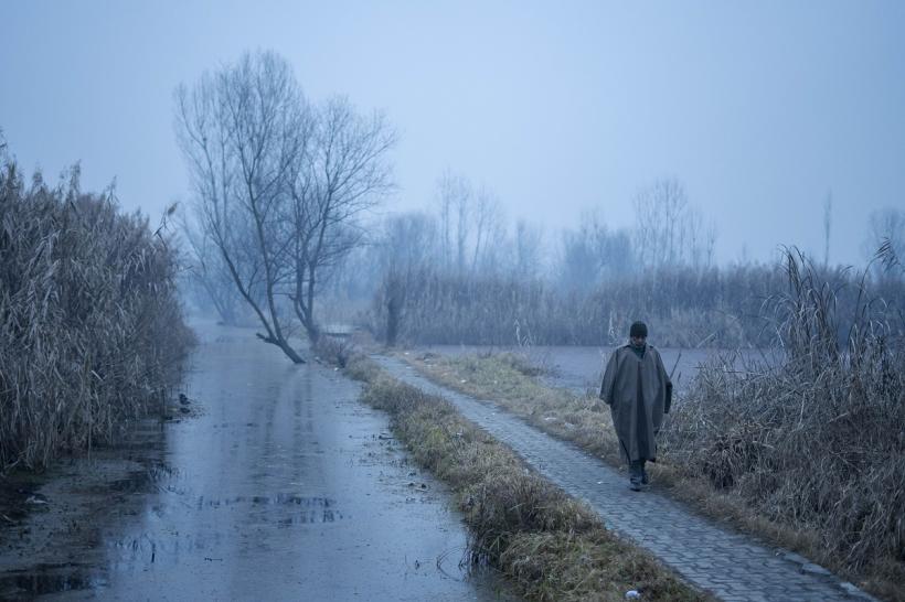 Val de frig în nordul Indiei 18877969