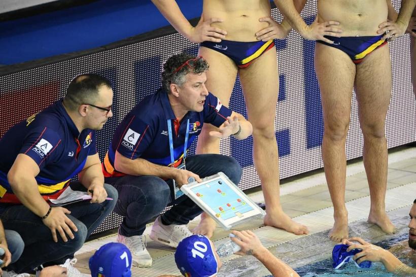 Naţionala masculină de polo pe apă a României a învins Țările de Jos 18878496