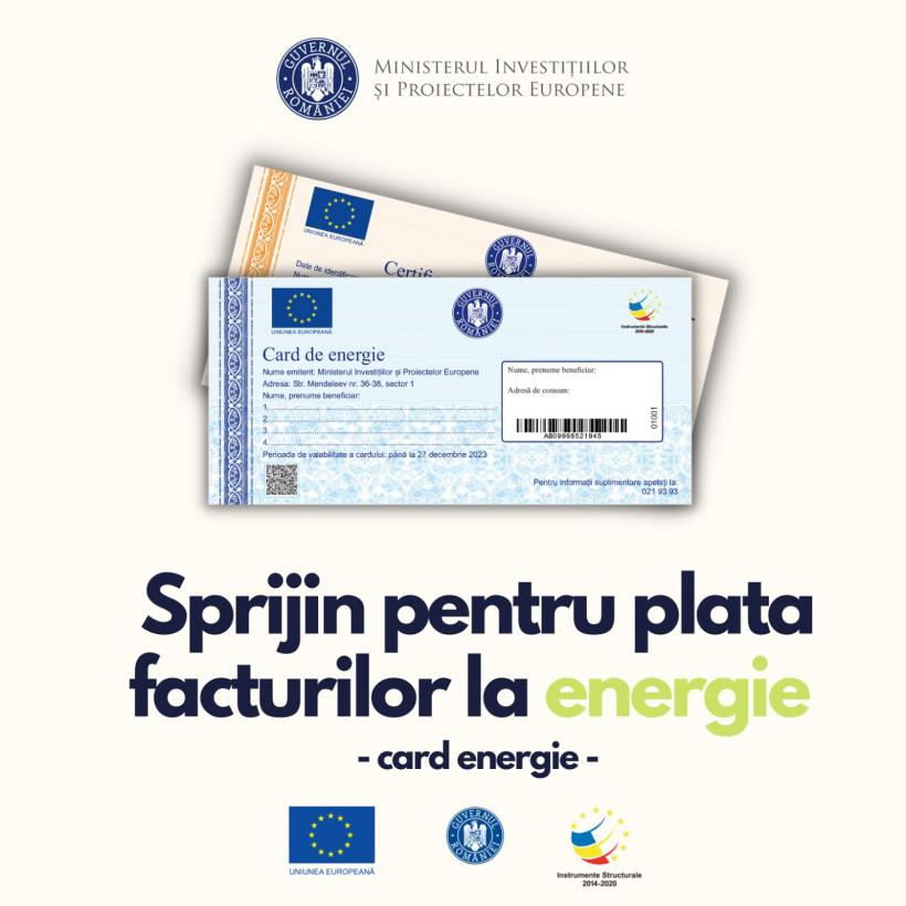Poșta Română anunță ce se va întâmpla cu cardurile de energie
