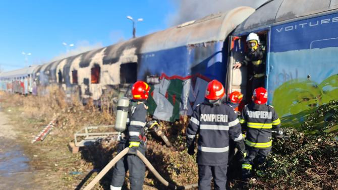 Mesaj Ro-Alert după incendiul dintre Gara Basarab și Podul Grant 18879162