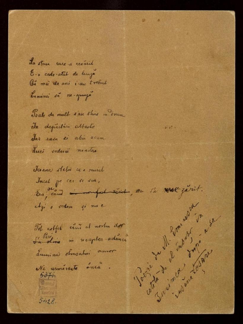 Eminescu, un bipolar pentru o identitate națională bipolară 18879546