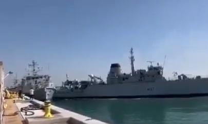 Două nave ale Marinei Regale britanice s-au ciocnit în largul coastelor Bahrainului