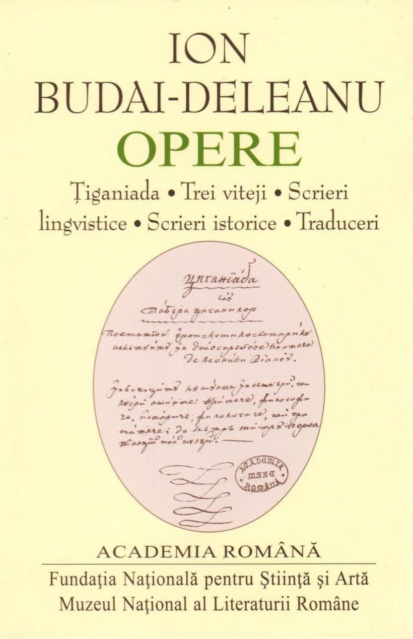 Ioan Budai-Deleanu, reformatorul limbii literare române  18880663