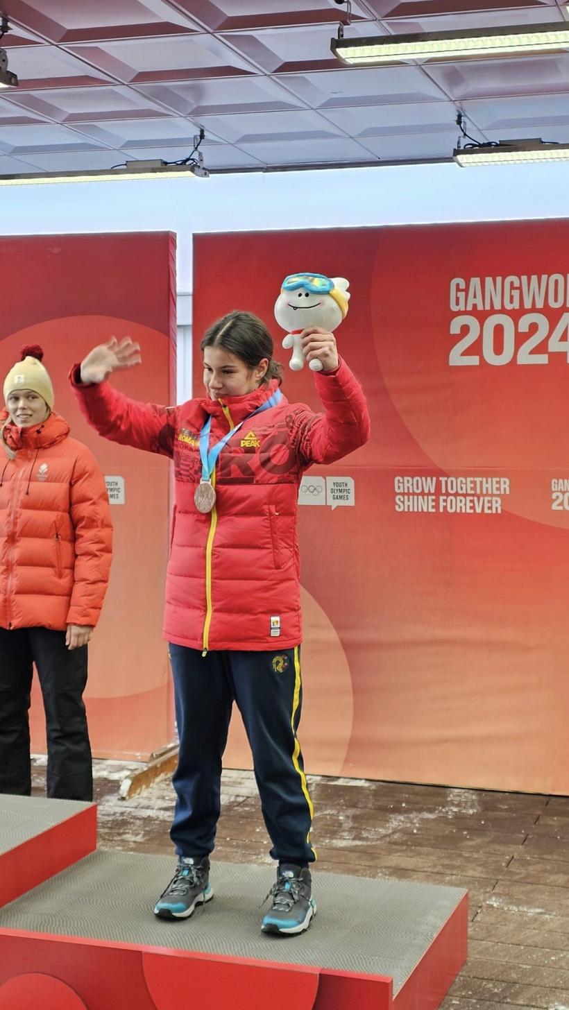 Mihaela Anton aduce prima medalie pentru România la Jocurile Olimpice de Tineret Gangwon 2024 18880808