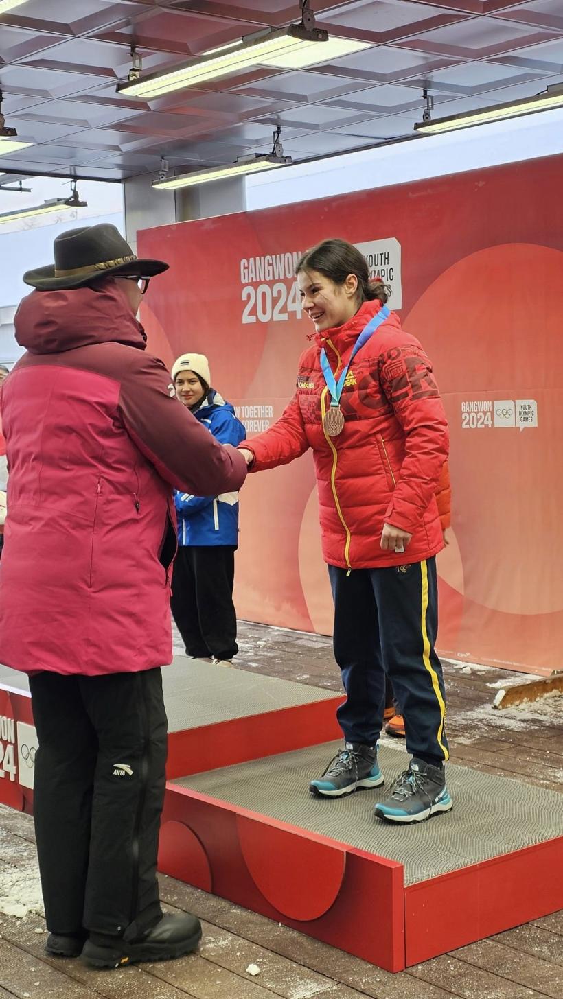 Mihaela Anton aduce prima medalie pentru România la Jocurile Olimpice de Tineret Gangwon 2024 18880809