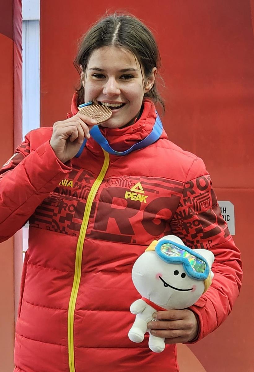 Mihaela Anton aduce prima medalie pentru România la Jocurile Olimpice de Tineret Gangwon 2024 18880810