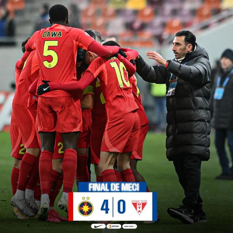 Olaru marchează un hat-trick și o duce pe FCSB la 11 puncte avans în fruntea Superligii 18880948