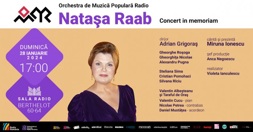 Concert IN MEMORIAM Natașa Raab