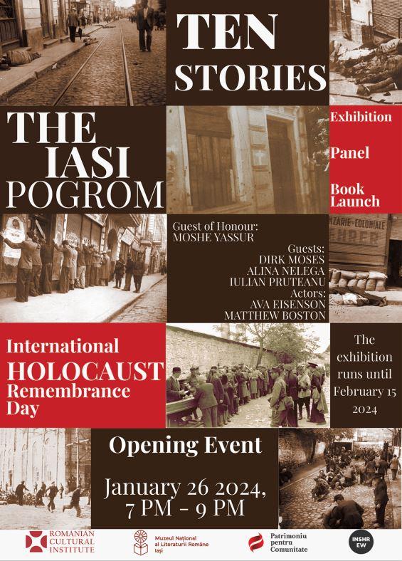 Ziua Internațională de Comemorare a Victimelor Holocaustului, marcată în reprezentanțele Institutului Cultural Român 18881711