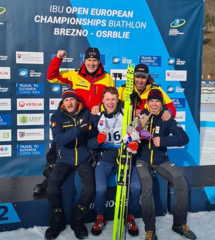 Argint european, la biatlon, pentru România 18881740