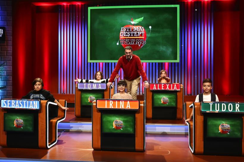Ești mai deștept decât un copil de clasa a V-a? revine la Antena 1 cu un nou sezon, începând cu 12 februarie 18882133