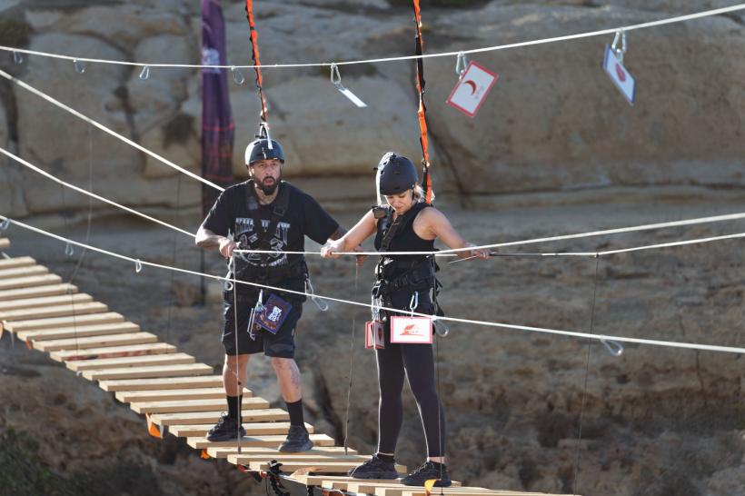 De la înălțimi amețitoare la durerile travaliului, cuplurile trec prin probe uimitoare încă din prima etapă a show-ului Power Couple România – La bine și la greu 18882322