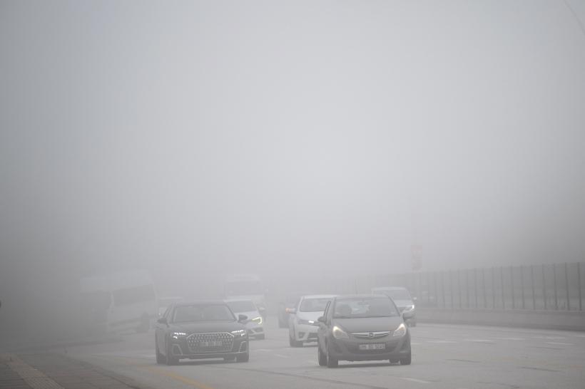 Ceață densă în estul și în centrul României