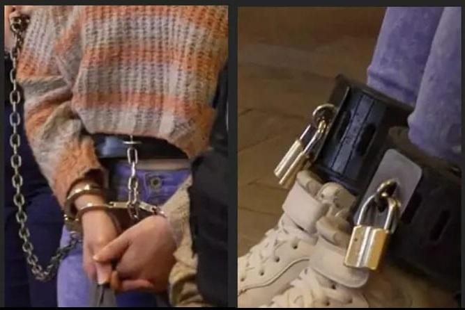 Italiancă antifascistă, dusă în lanțuri într-un tribunal maghiar. Imaginea șocantă a stârnit proteste  18882395