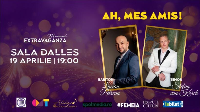 MUSICAL EXTRAVAGANZA la Sala Dalles – serie de concerte dedicată iubitorilor de muzică cultă, cu nume sonore ale scenei lirice în prim-plan 18882196