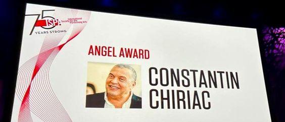 Constantin Chiriac, Președintele Festivalului Internațional de Teatru de la Sibiu a primit premiul ISPA Angel Award 2024