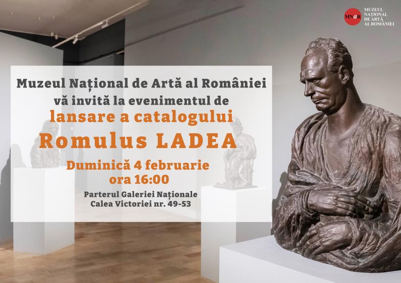 Lansare catalog ROMULUS LADEA la parterul Galeriei Naționale