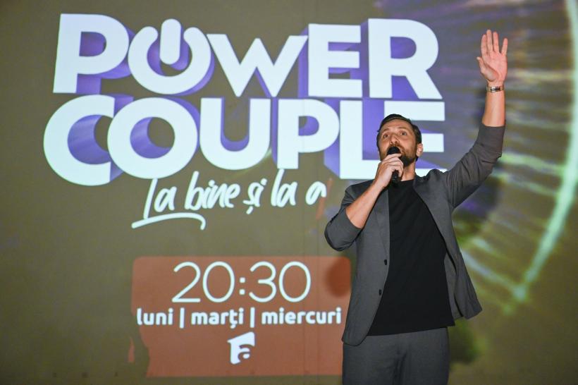 Vedetele au testat, la evenimentul de lansare Power Couple România, proba „Au, mami!”,  una dintre cele mai așteptate provocări ale show-ului care începe luni la Antena 1