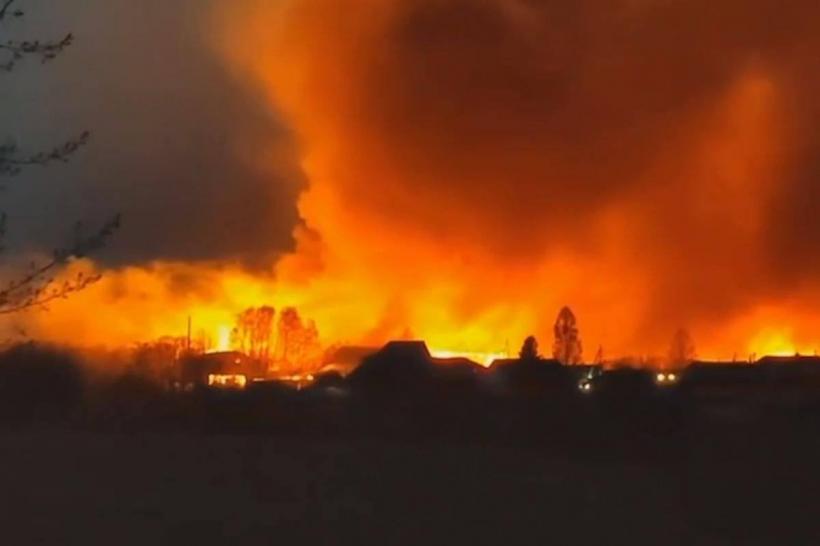 Drone ucrainene au lovit cea mai mare rafinărie din sudul Rusiei, rafinăria Lukoil de la Volgograd