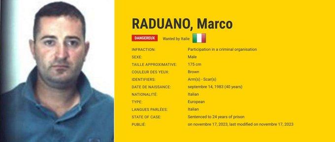 Naș al mafiei italiene care a evadat din închisoare folosind cearșafuri pentru a escalada pereții, prins în Franța 18882754